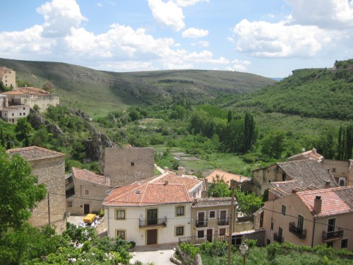 View from Sepulveda town